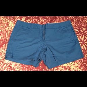 J. Crew Factory 5” Blue Chino Shorts